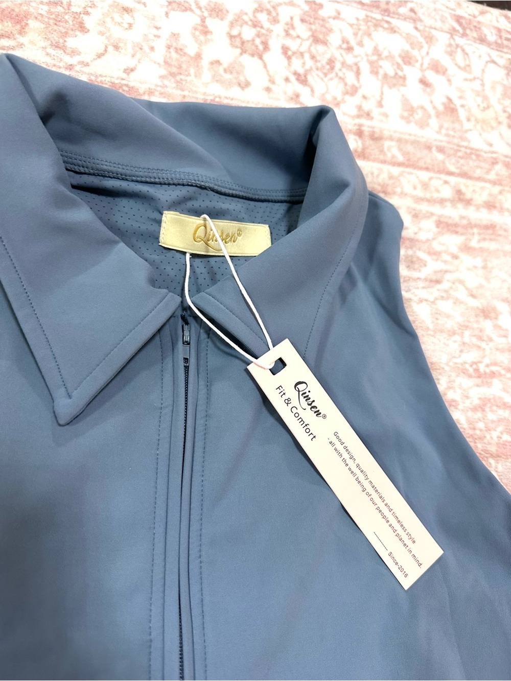 NWT 🫐 Smoke Blue Active Dress - Picture 8 of 14